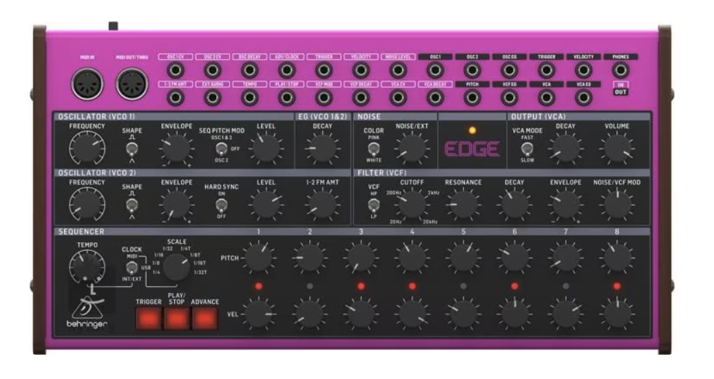 Behringer Edge + SEQ MOD!